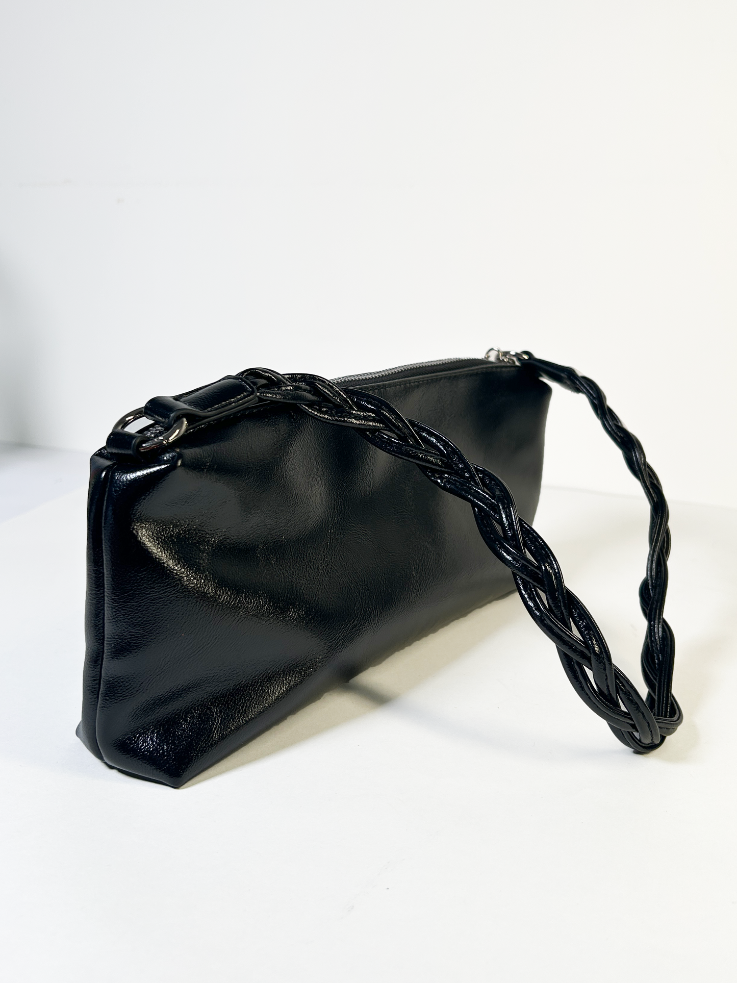 Braided Black | Shoulder Bag