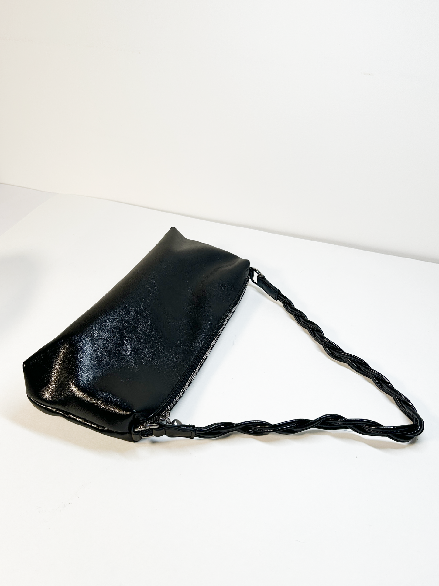 Braided Black | Shoulder Bag