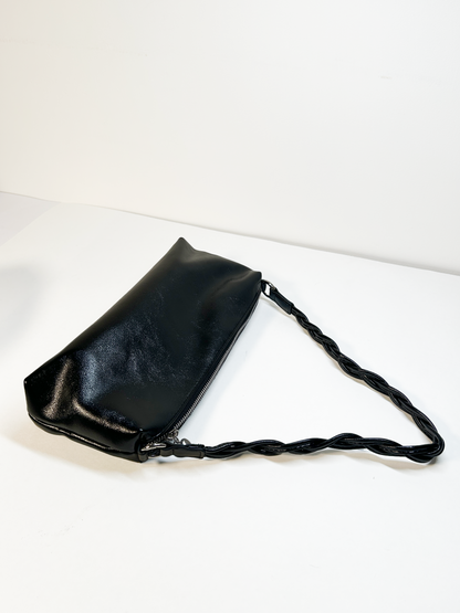 Braided Black | Shoulder Bag