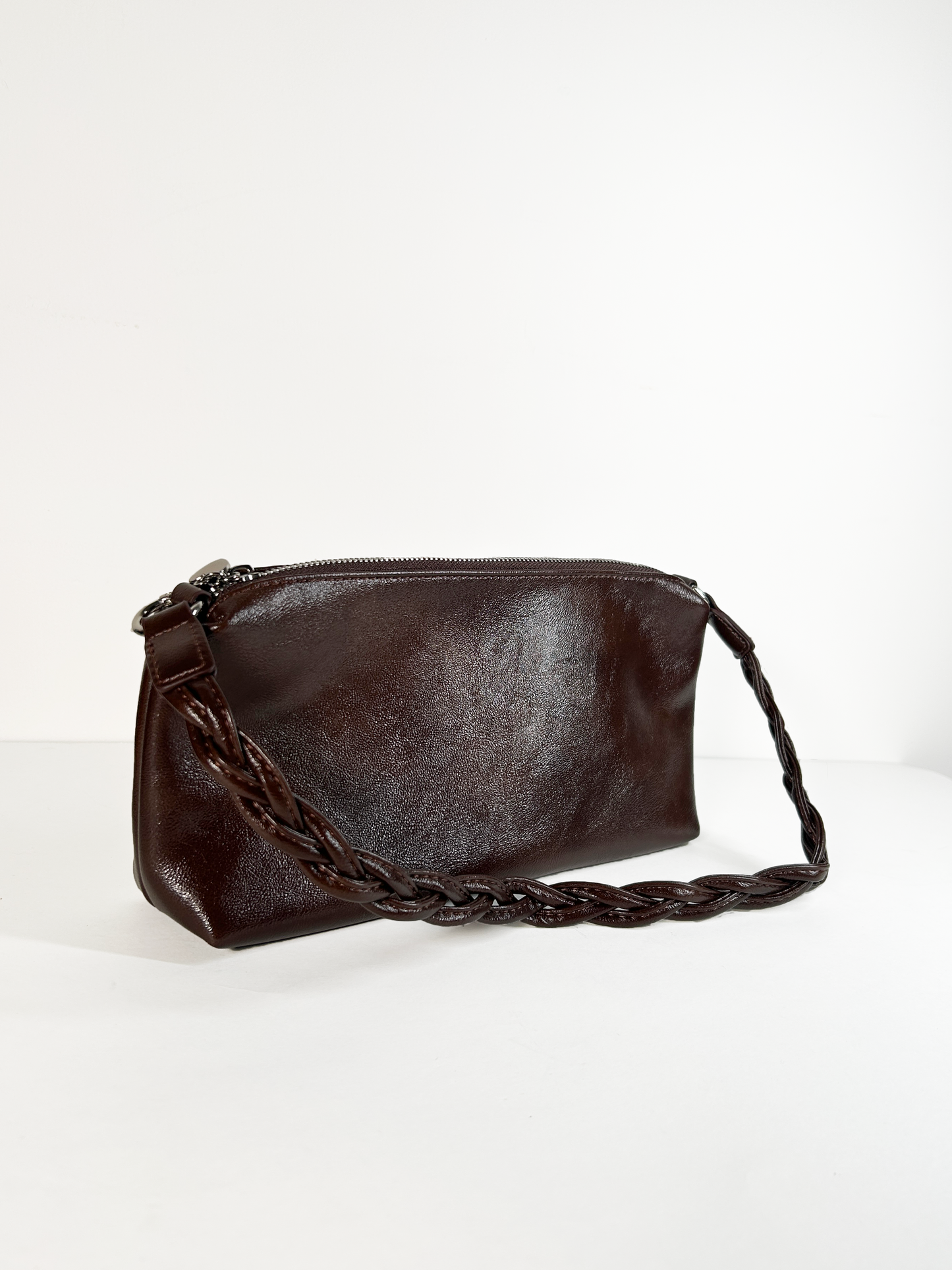 Braided Brown | Shoulder Bag