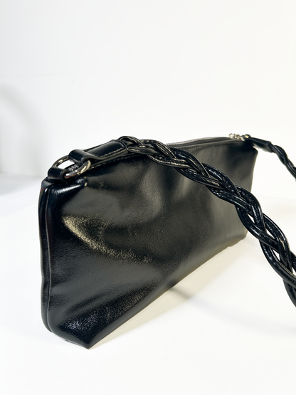 Braided Black | Shoulder Bag