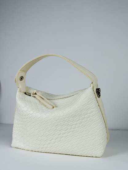 Runway Girl | Ivory Sling Bag