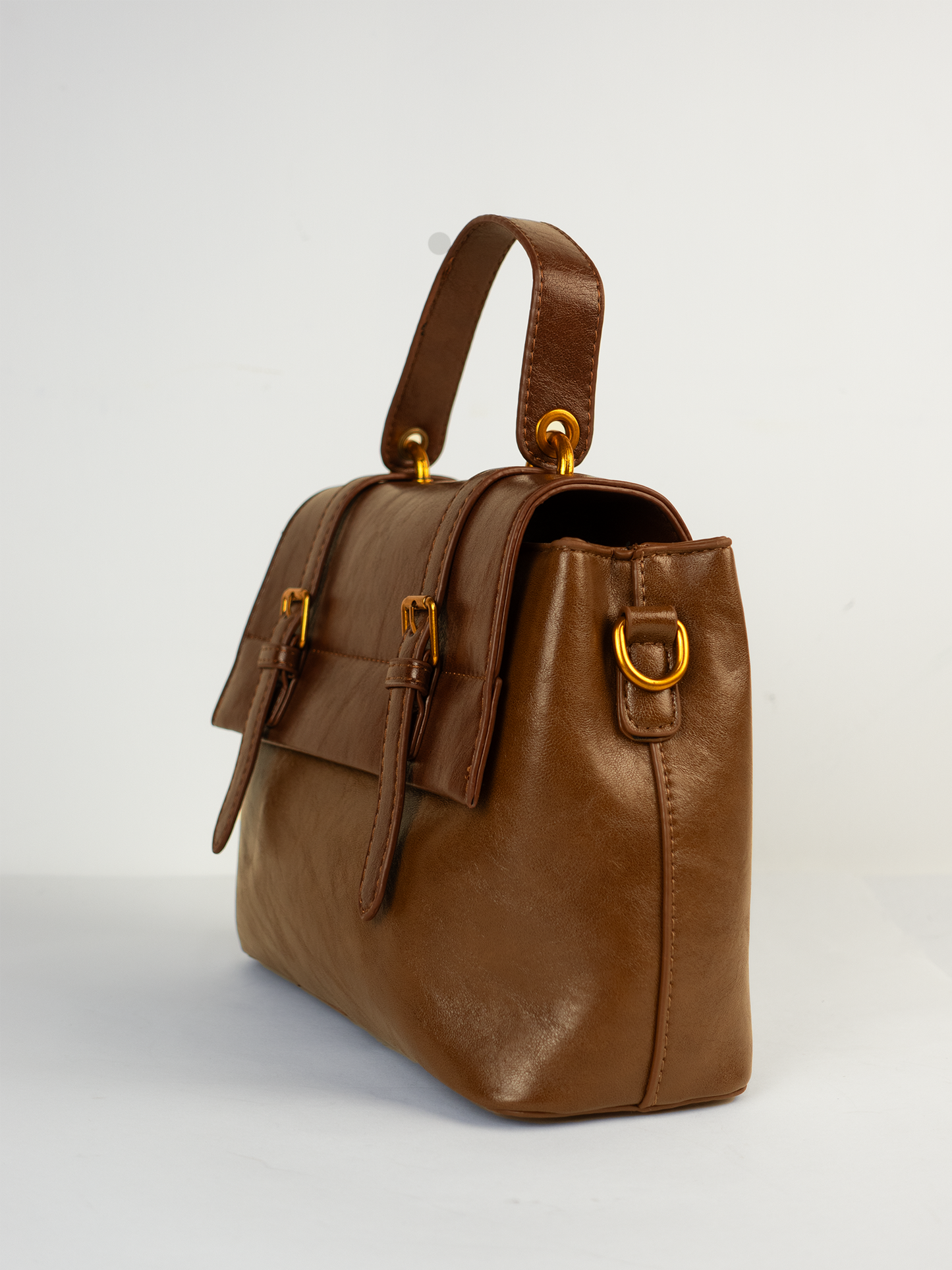 Her Own Boss | Brown Crossbody Bag