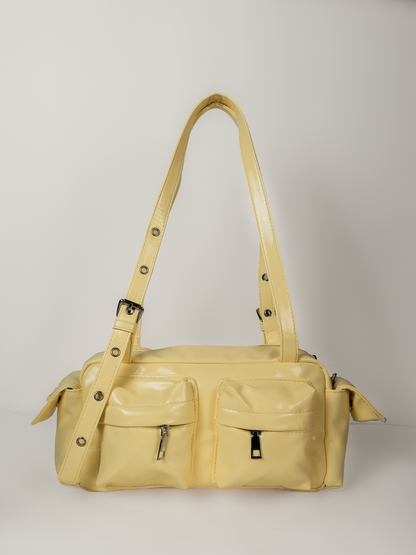 Vogue Moment | Butter yellow Shoulder Bag