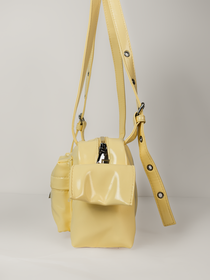Vogue Moment | Butter yellow Shoulder Bag
