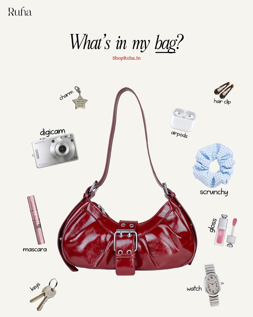 Main Character | Cherry Shoulder Bag